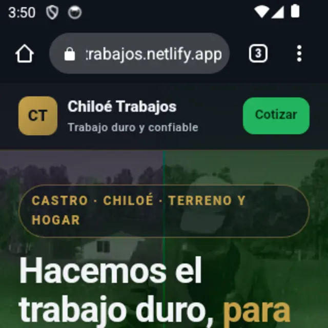 Chiloé Trabajos