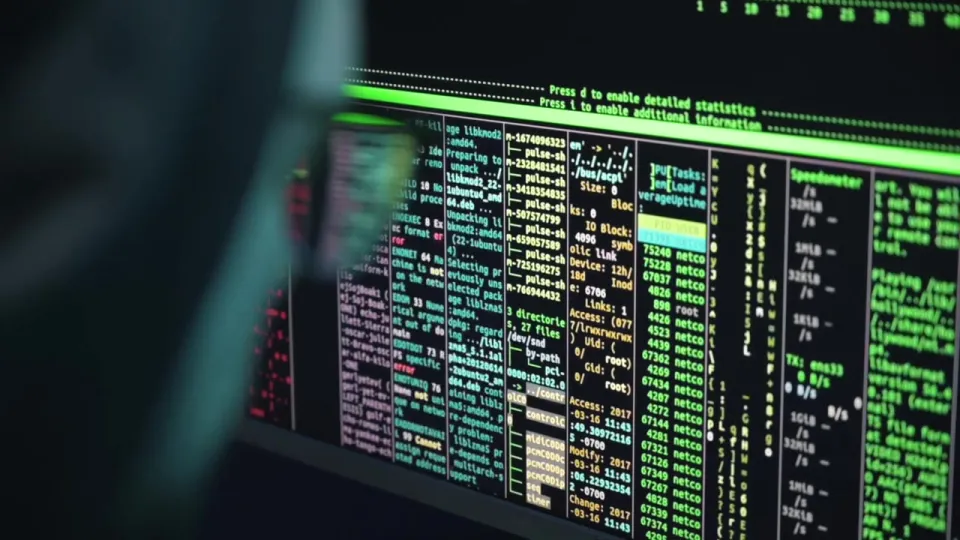Punto de venta y cámaras de seguridad conectados a la red de un comercio