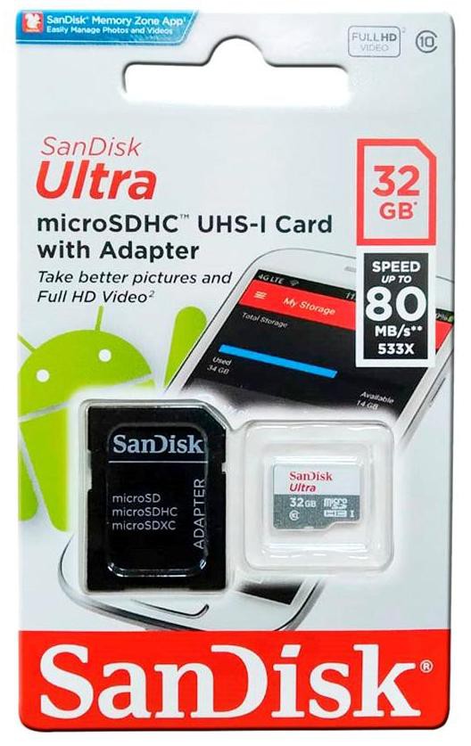 SanDisk 32GB microSD