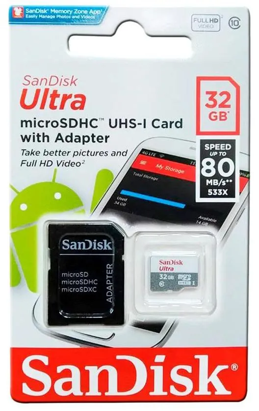 SanDisk 32GB microSD